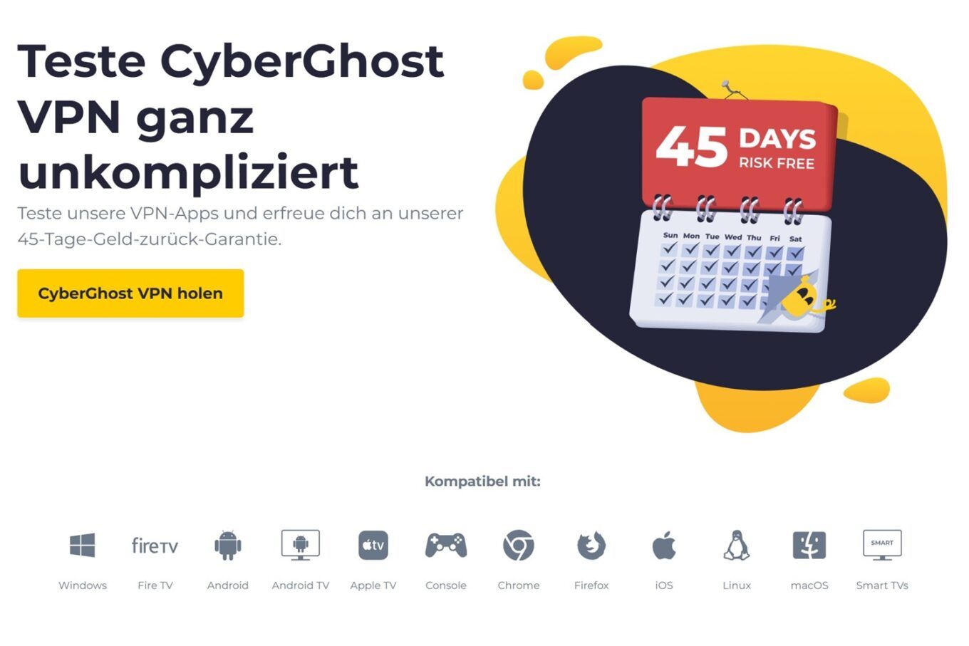 Cyberghost Erstattung Kündigung Geld Zurück Garantie