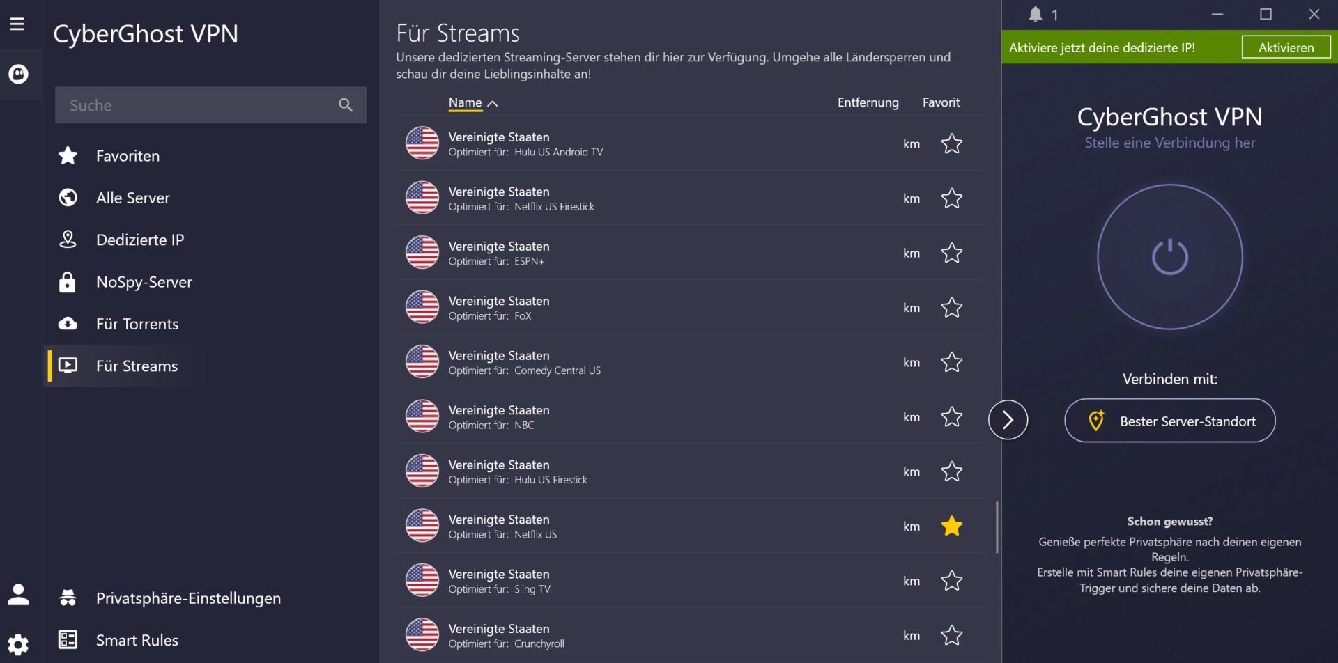 Cyberghost Netflix Kompatibel Funktioniert Streaming Server