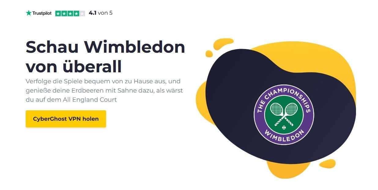 Cyberghost Wimbledon Kostenlos Live Stream