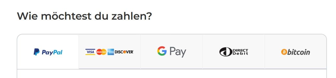 Preise Preisgestaltung Cyberghost Zahlungsarten