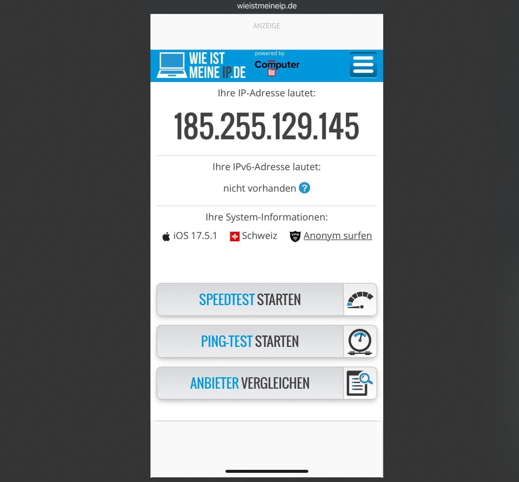 Ip Adresse ändern Iphone Nordvpn Ip Schweiz