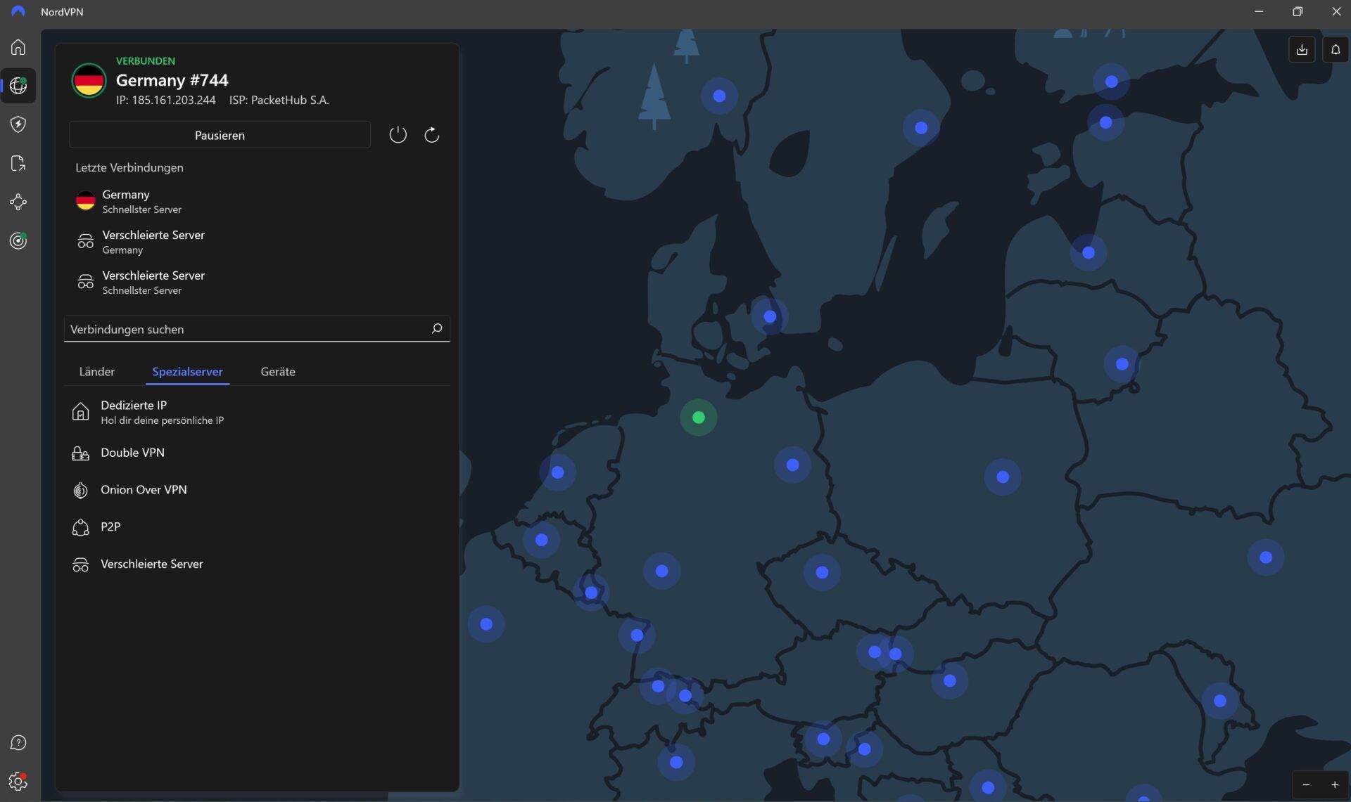 Internetdrosselung Umgehen Vpn Nordvpn Server Deutschland