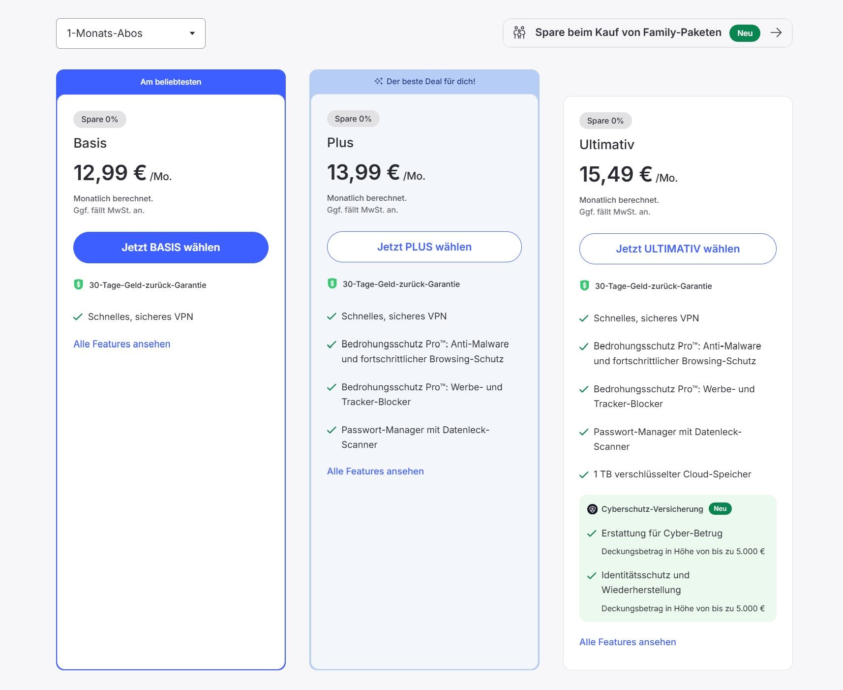 Nordvpn Vs. Norton Vpn Preise Kosten Preisgestaltung Abo 1 Monats Plan