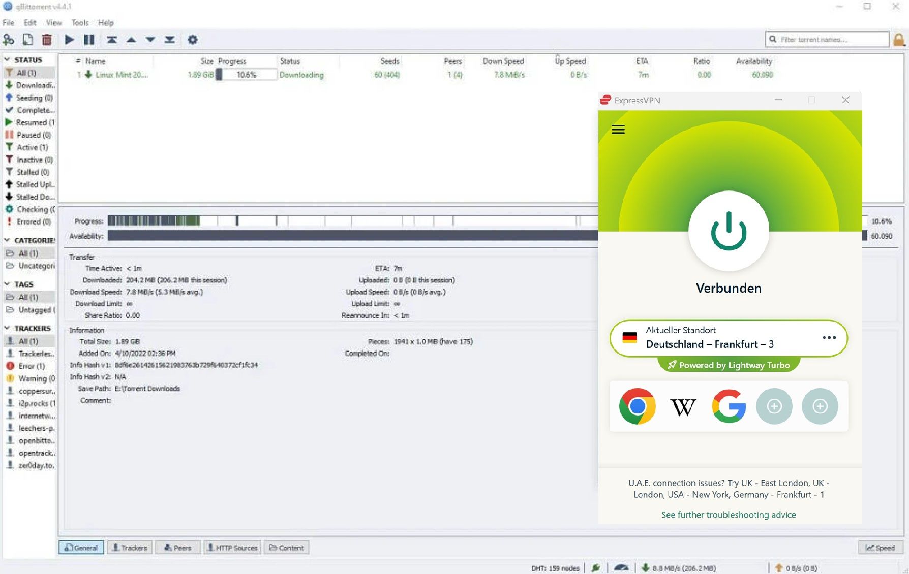 Mullvad Vpn Vs. Expressvpn Duell Vergleich Torrenting P2p Expressvpn