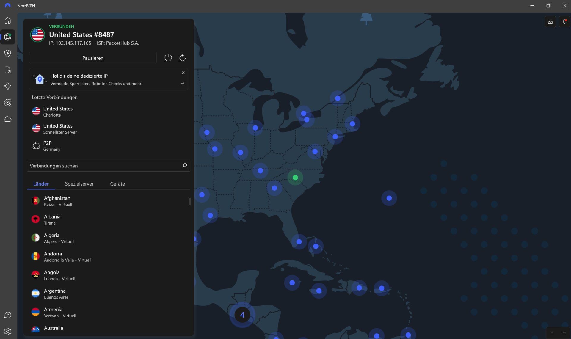 Valorant Region Land Standort ändern Nordvpn Server Usa
