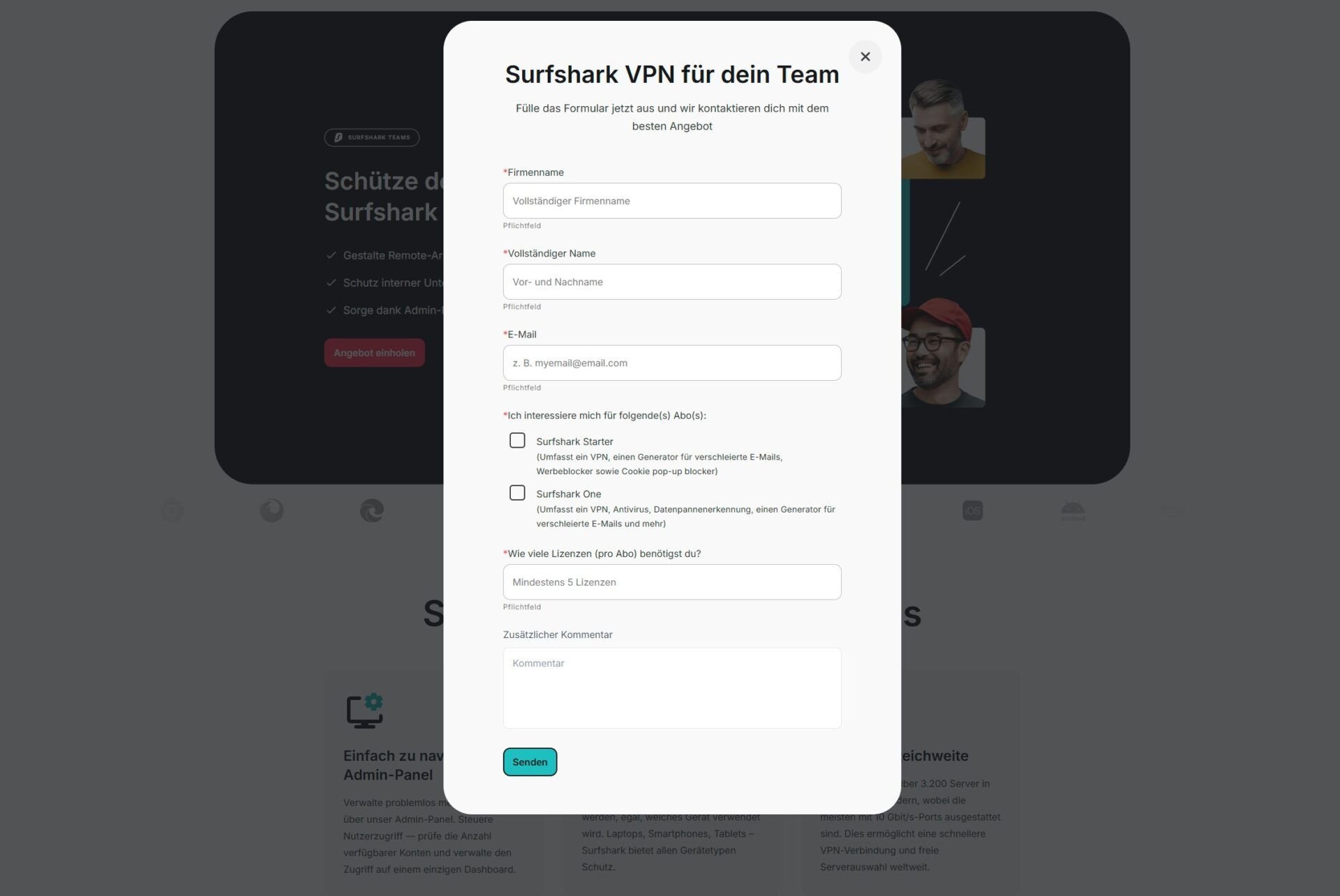 Unternehmen Business Beste Vpn Surshark Angebot Preise