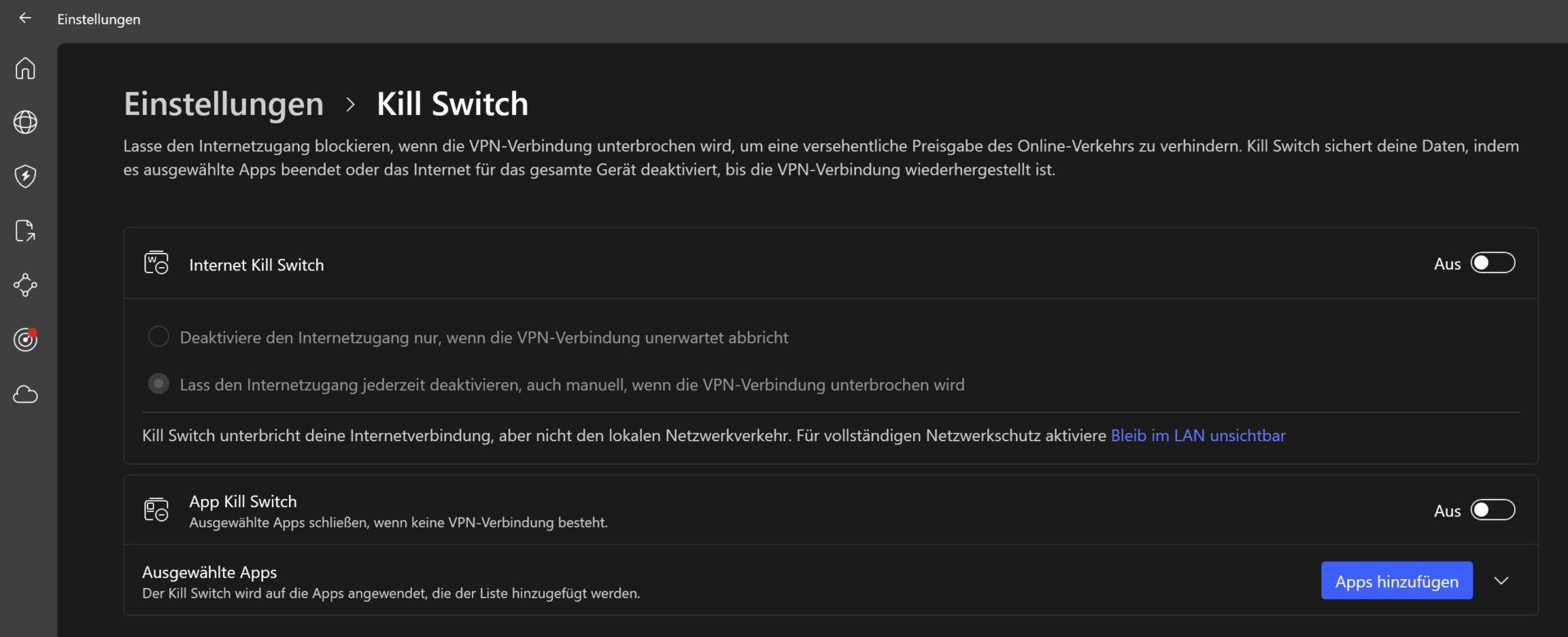 Verwendung Vpn Beste Nordvpn Einstellungen Kill Switch