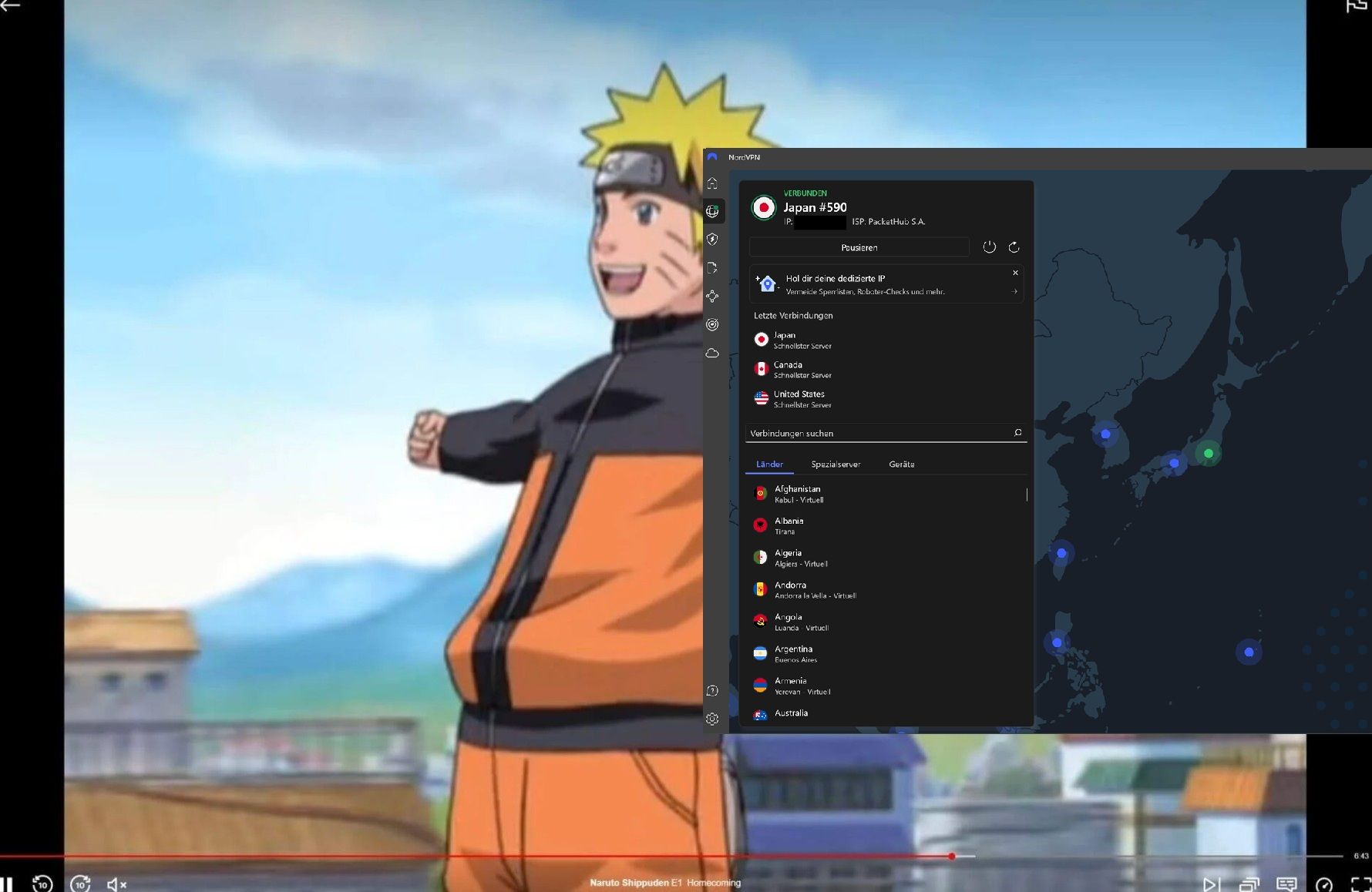 Nordvpn Vs. Purevpn Vergleich Test Duell Nordvpn Netflix Japan