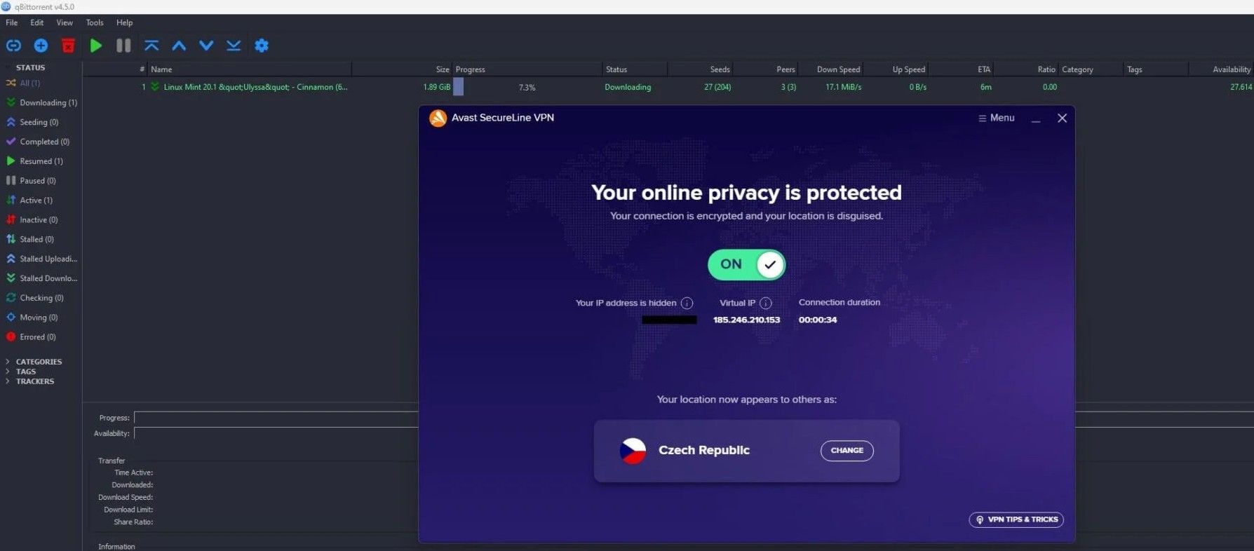 Nordvpn Vs. Purevpn Vergleich Test Duell Torrenting P2p Qbittorrent Avast Vpn