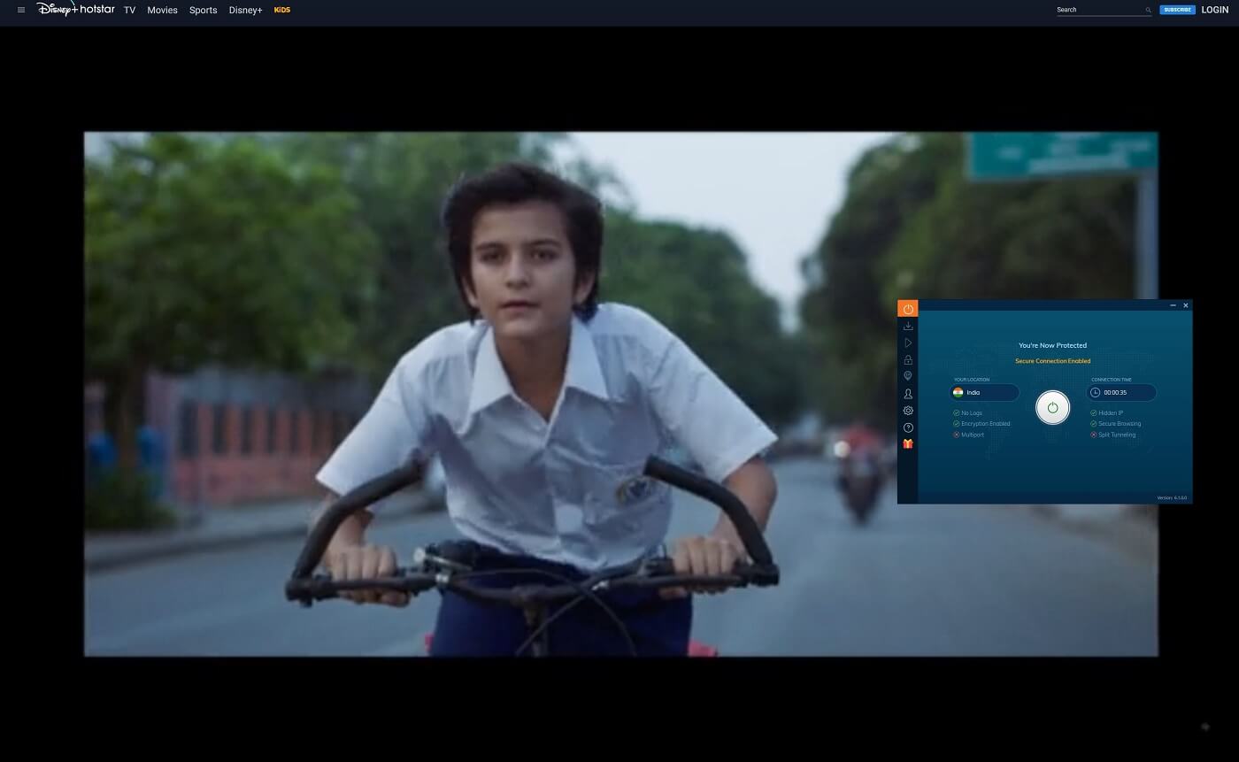 Ivacy VPN Hotstar