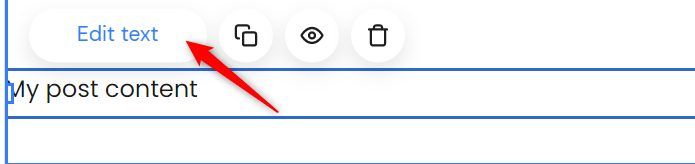Edit Text Blog Hostinger Website Builder