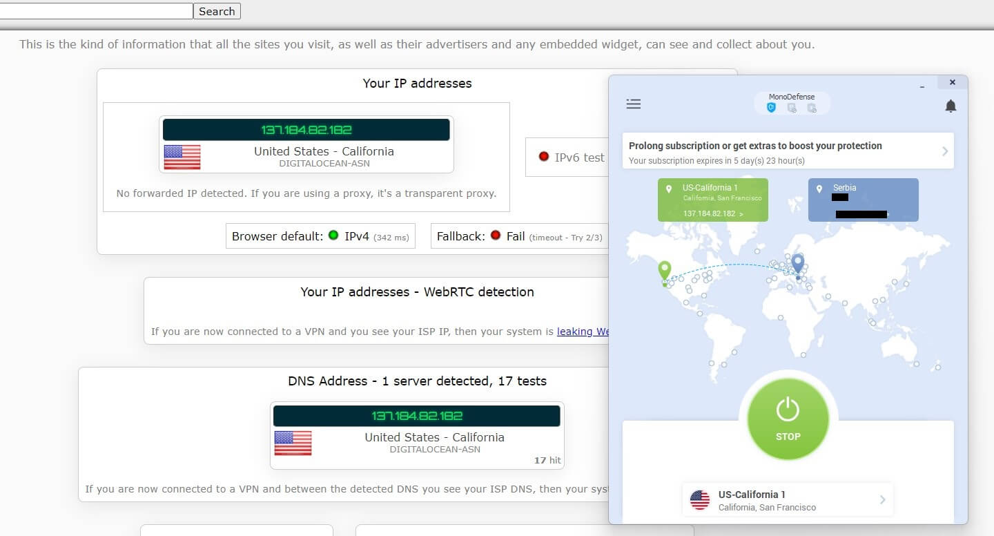 KeepSolid VPN Unlimited IP Leak 1