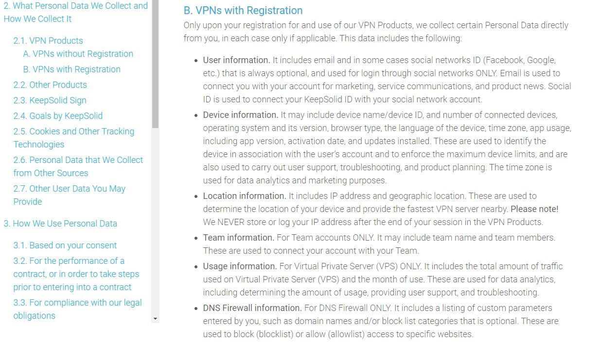 KeepSolid VPN Unlimited Log 2