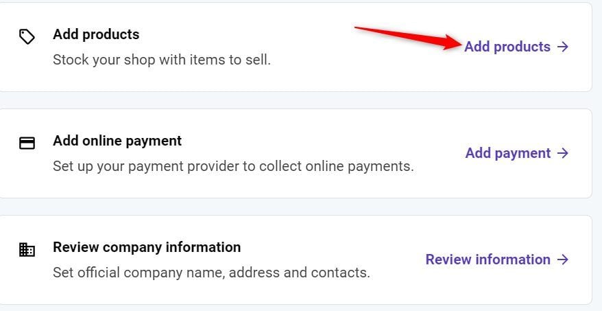 Store Add Products Hostinger Website Builder