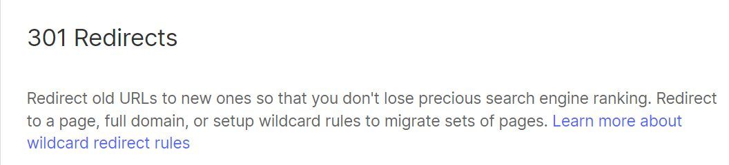 Webflow 301 Redirects