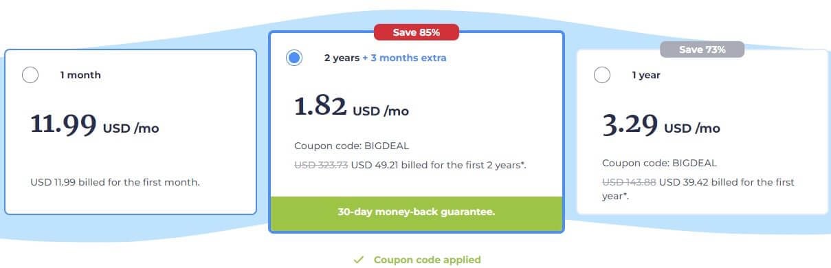 Atlas VPN Pricing May 2025