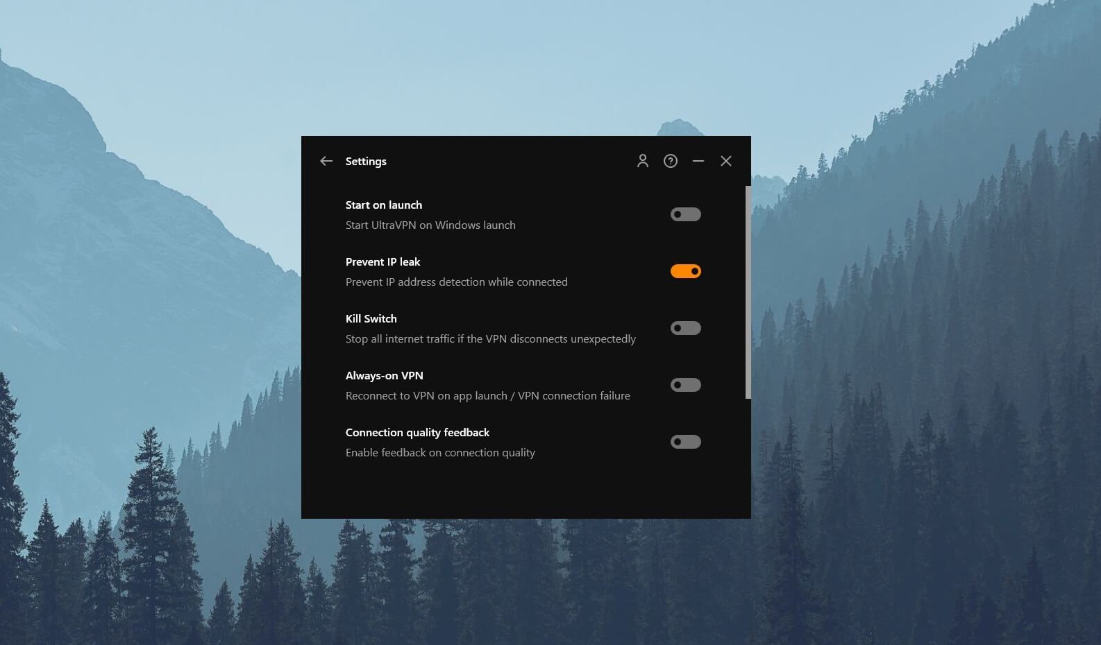 UltraVPN Security Features