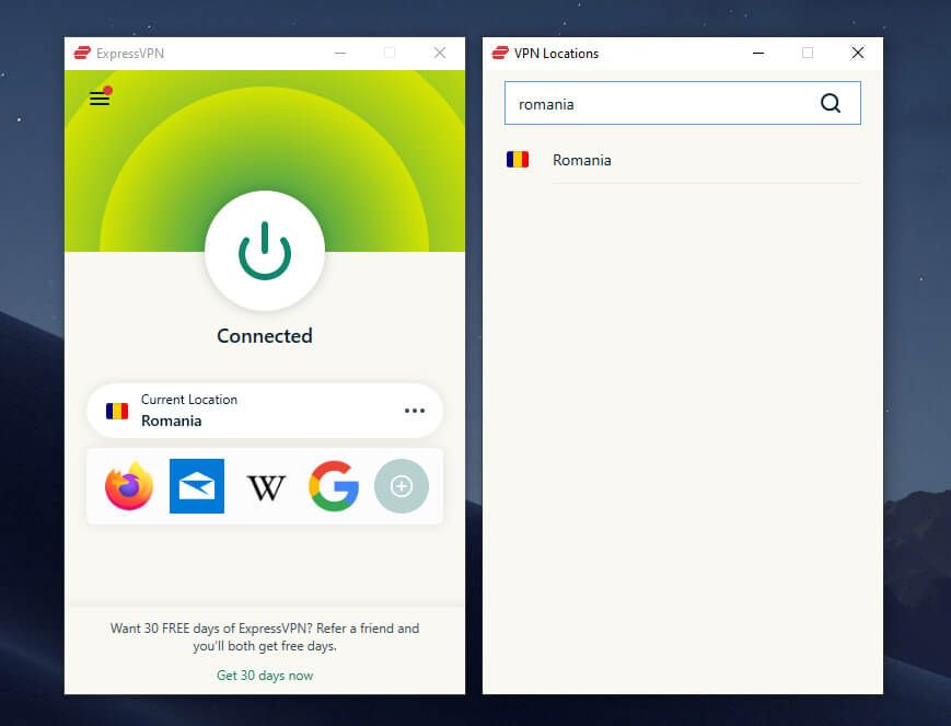 Romanian IP Address ExpressVPN