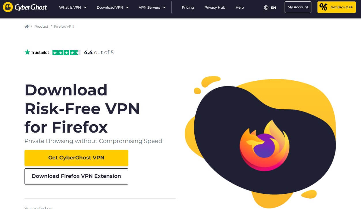 CyberGhost Firefox