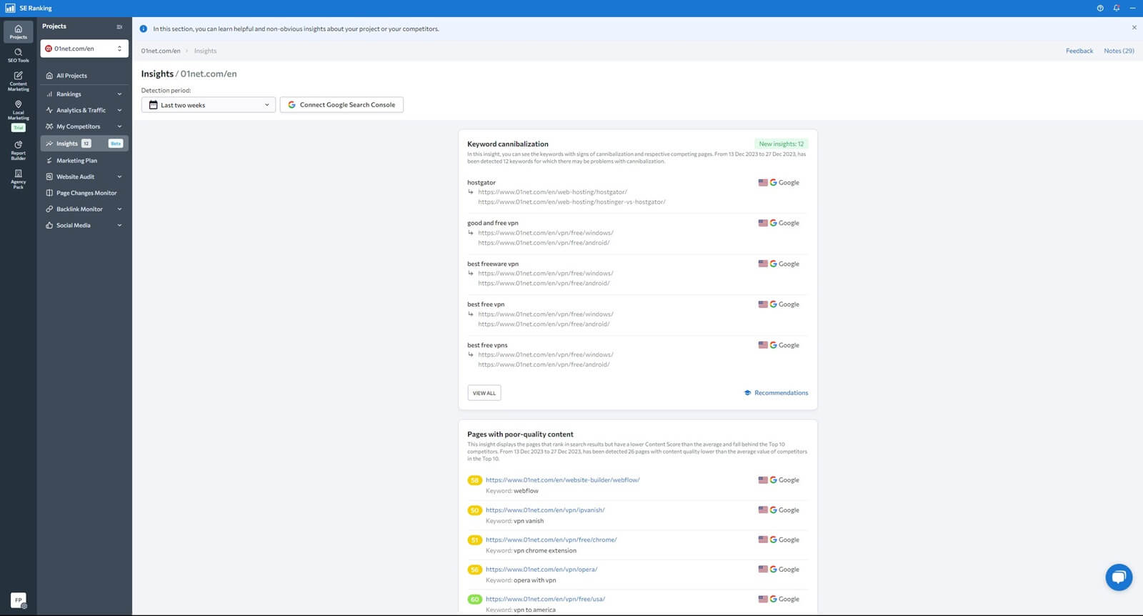 Se Ranking Insights 2