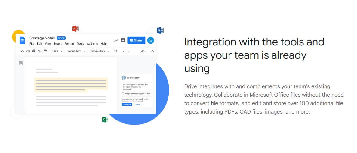 Google Drive Office Tools