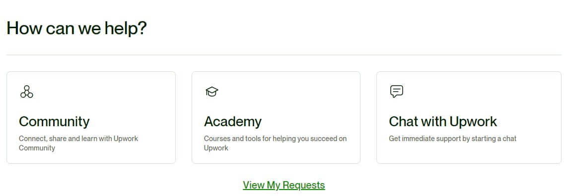 Upwork Support