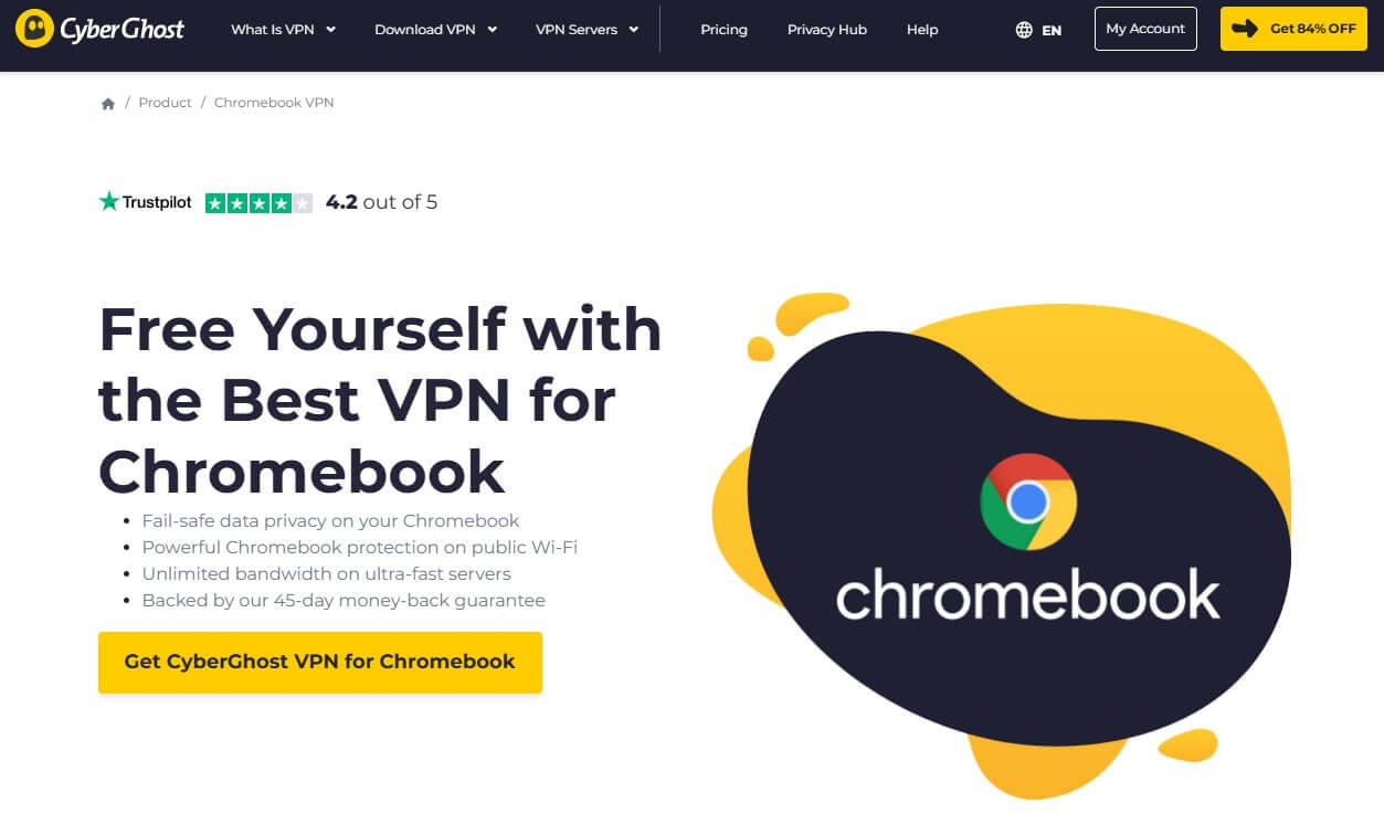 Cyberghost Chromebook