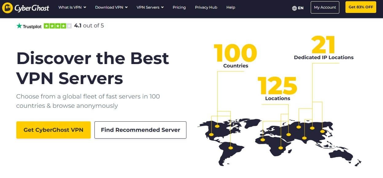 Cyberghost Servers