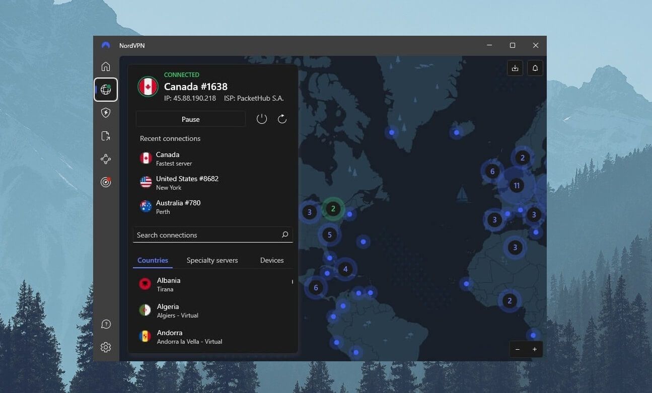 Nordvpn Canadian Ip Connected Server