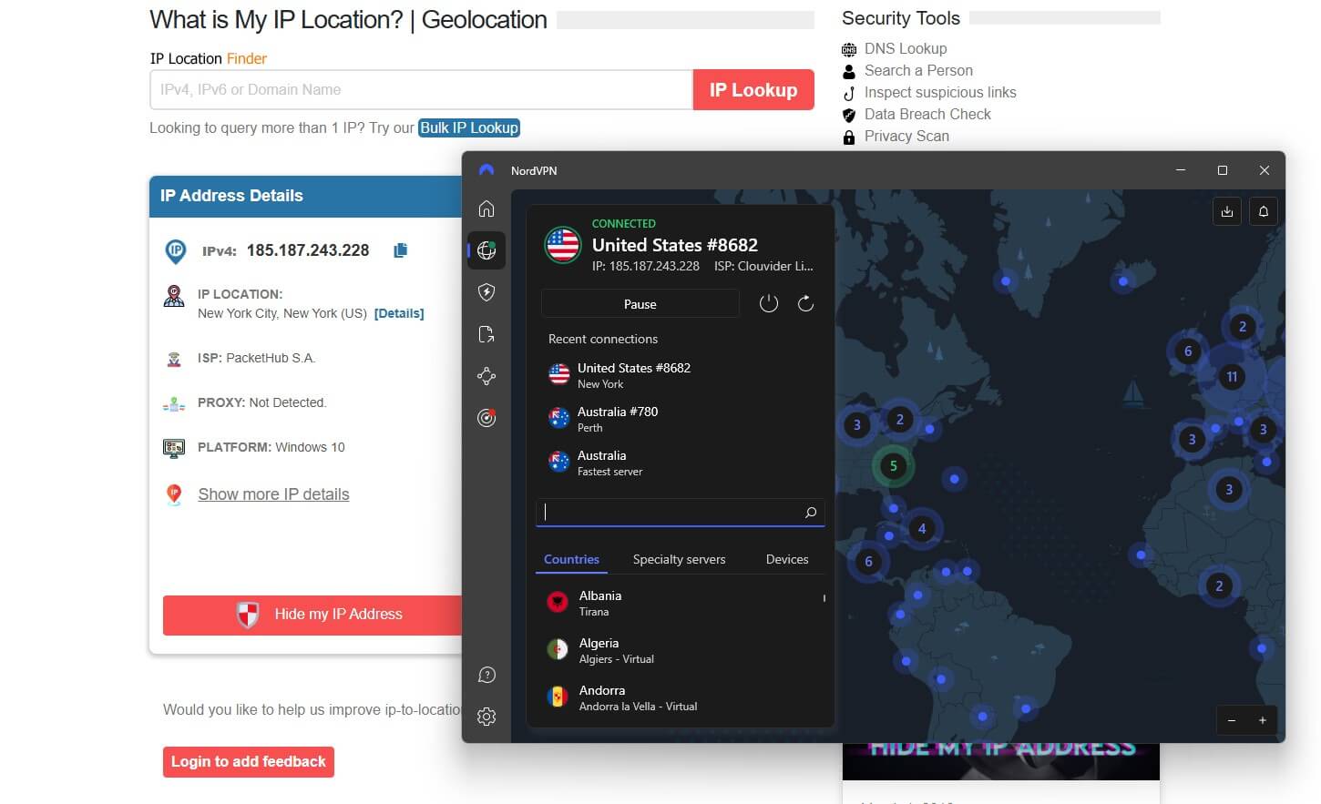 Nordvpn Us Ip Location