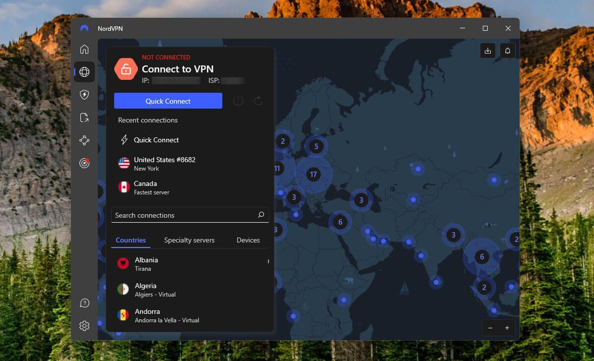 Nordvpn Windows App