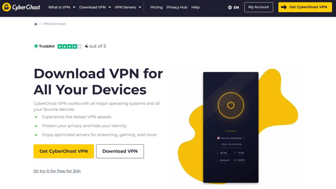 Cyberghost Vpn All Devices