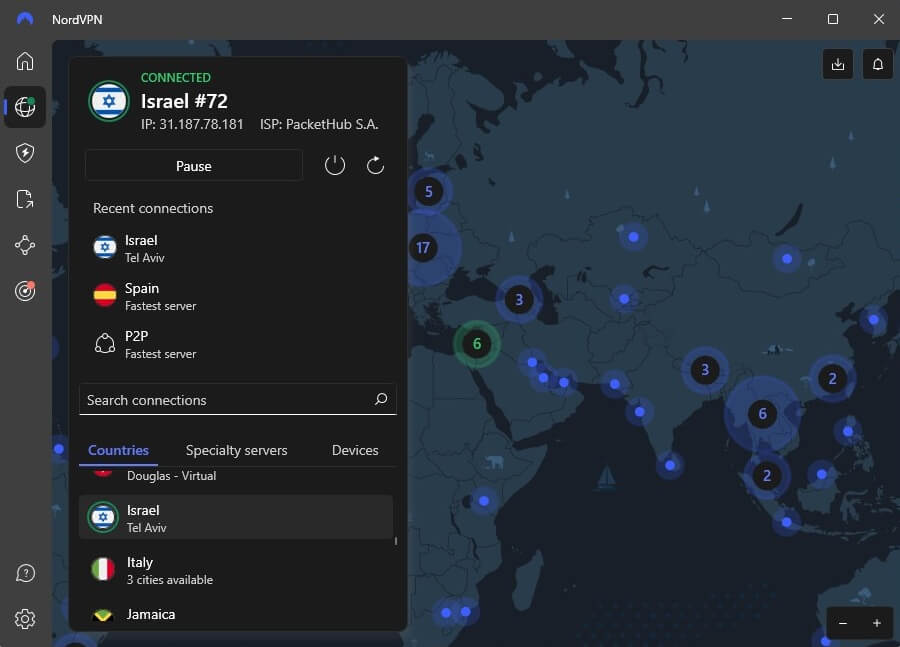 Nordvpn Israel Ip