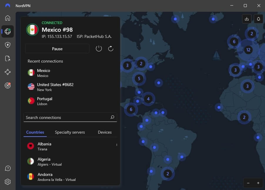 Nordvpn Mexico Ip