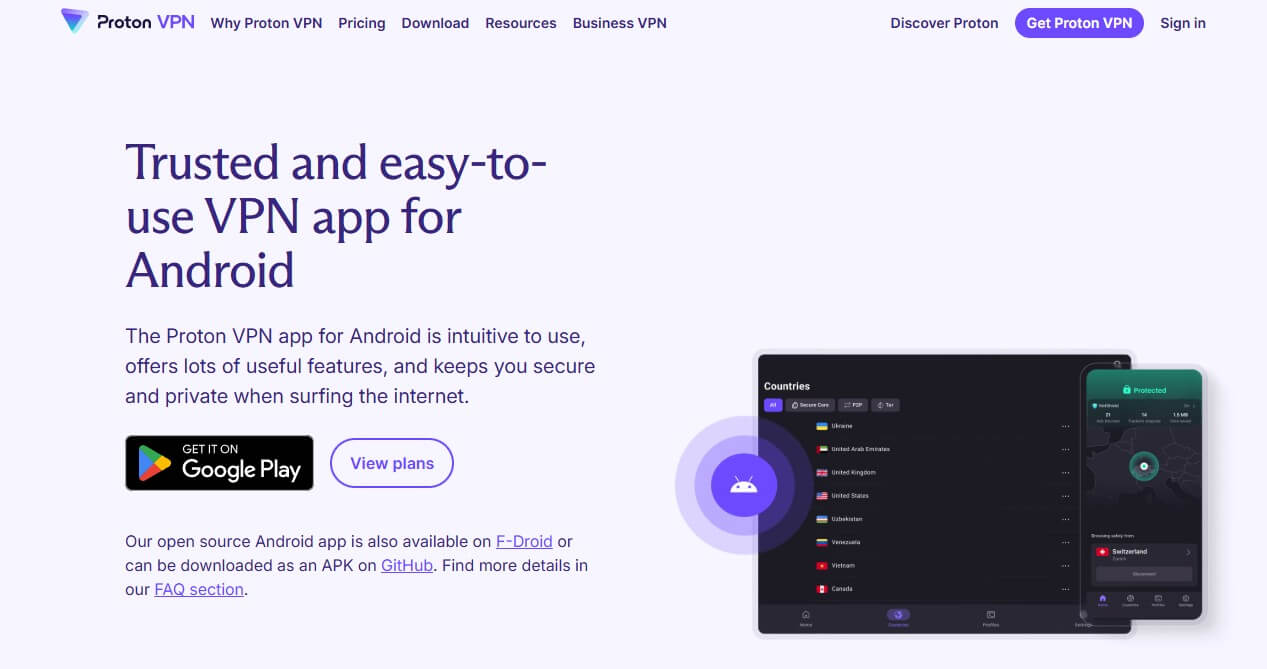Proton Vpn Android