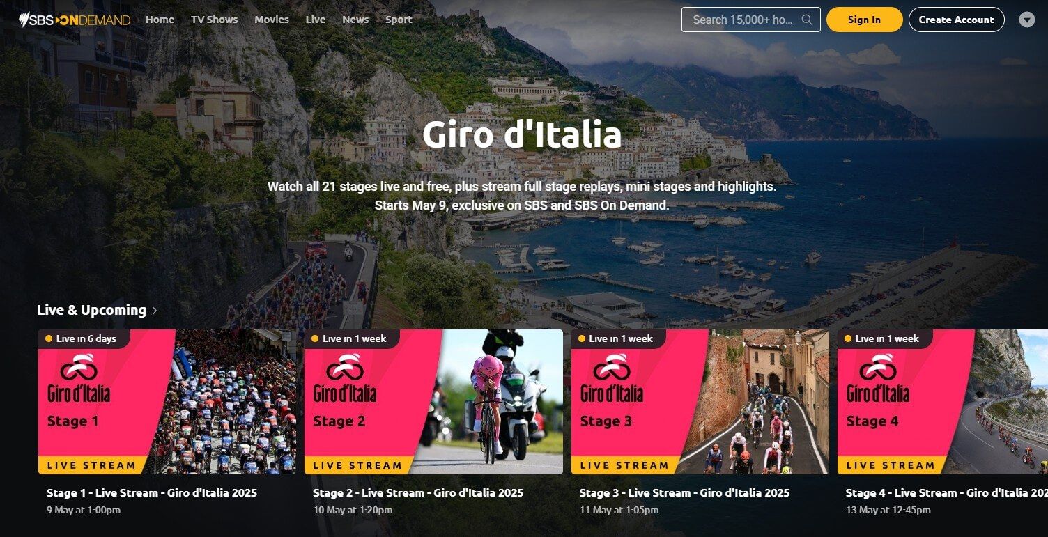 Sbs Giro D Italia