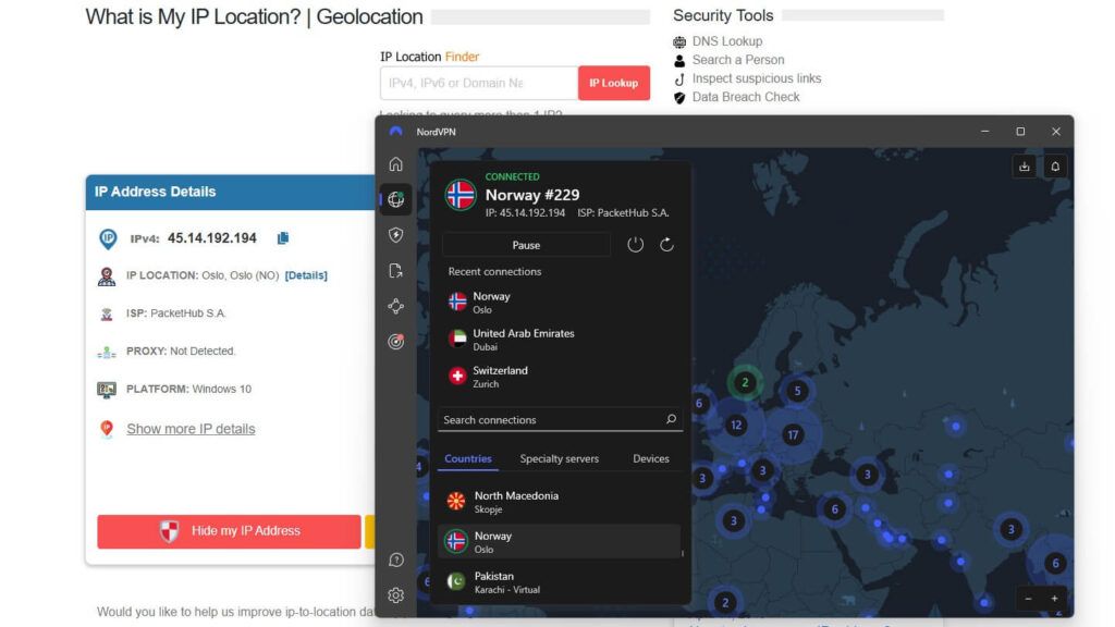 Nordvpn Norway Ip Location