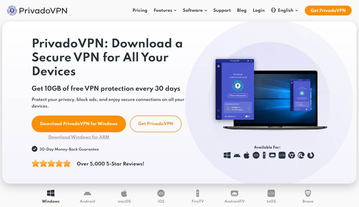 Privadovpn Free