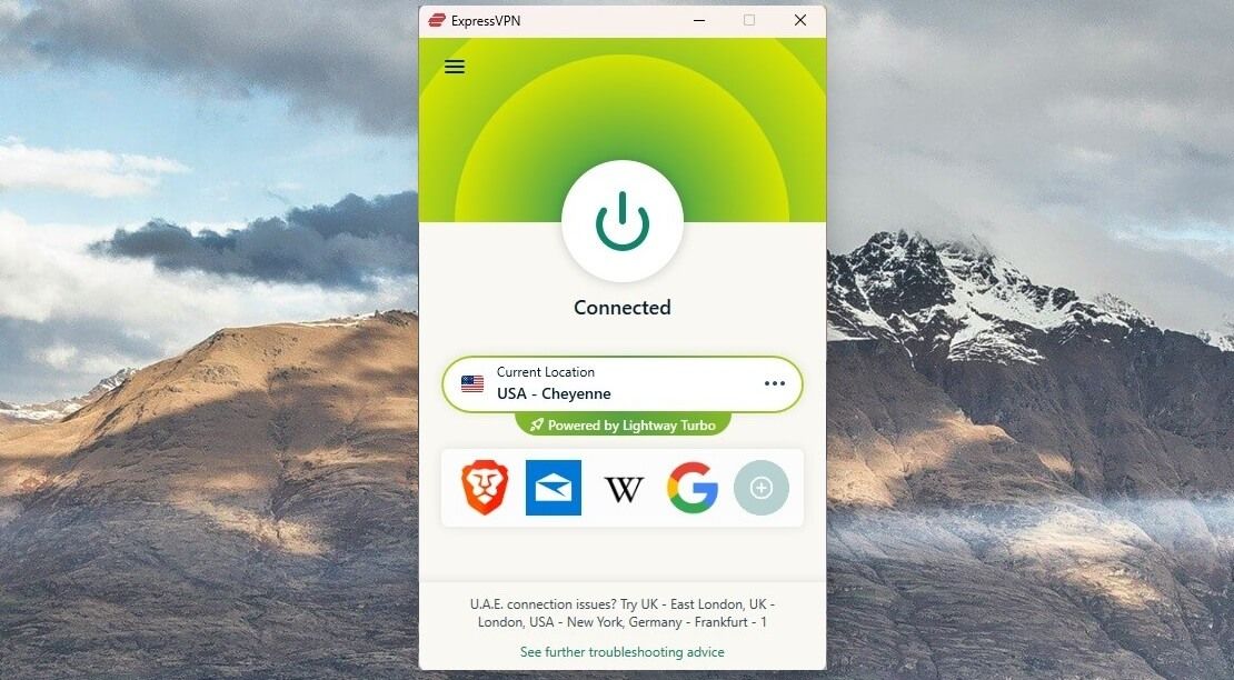 Expressvpn App Connected