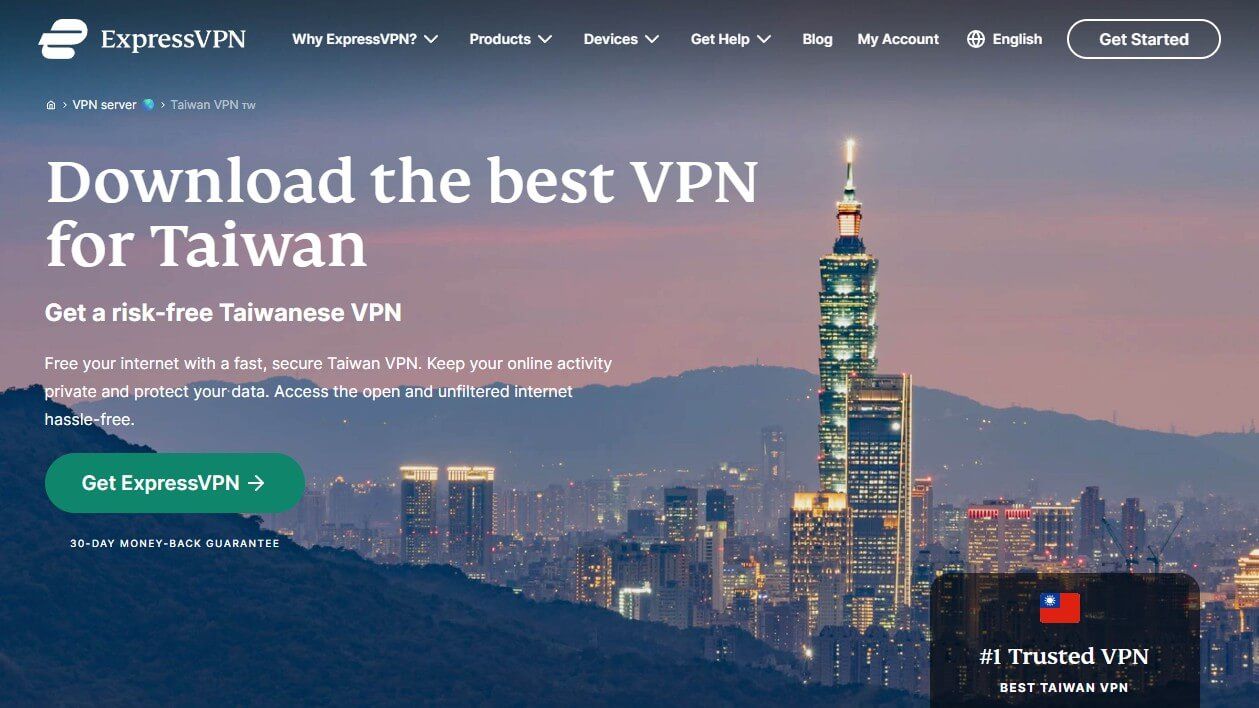 Expressvpn Taiwan