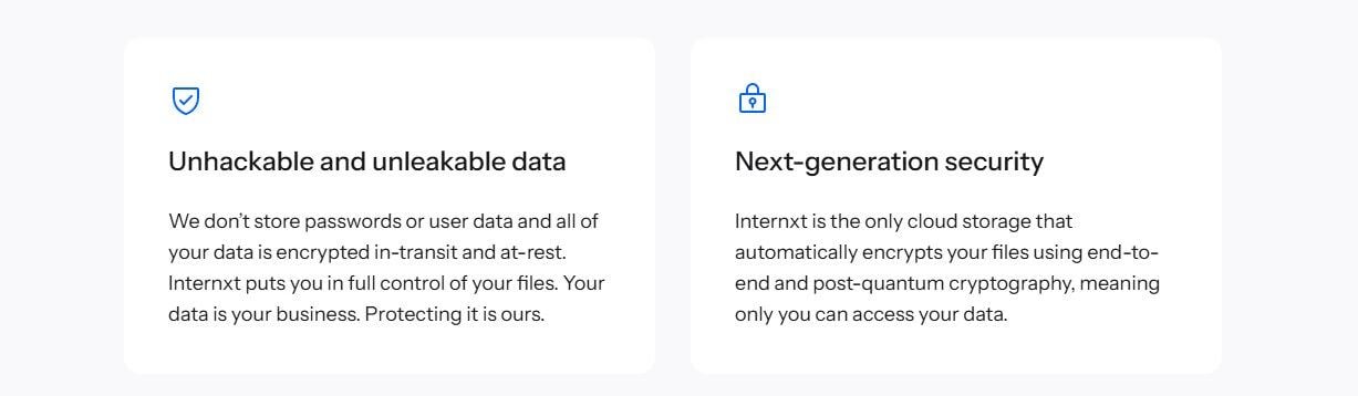 Internxt Encryption