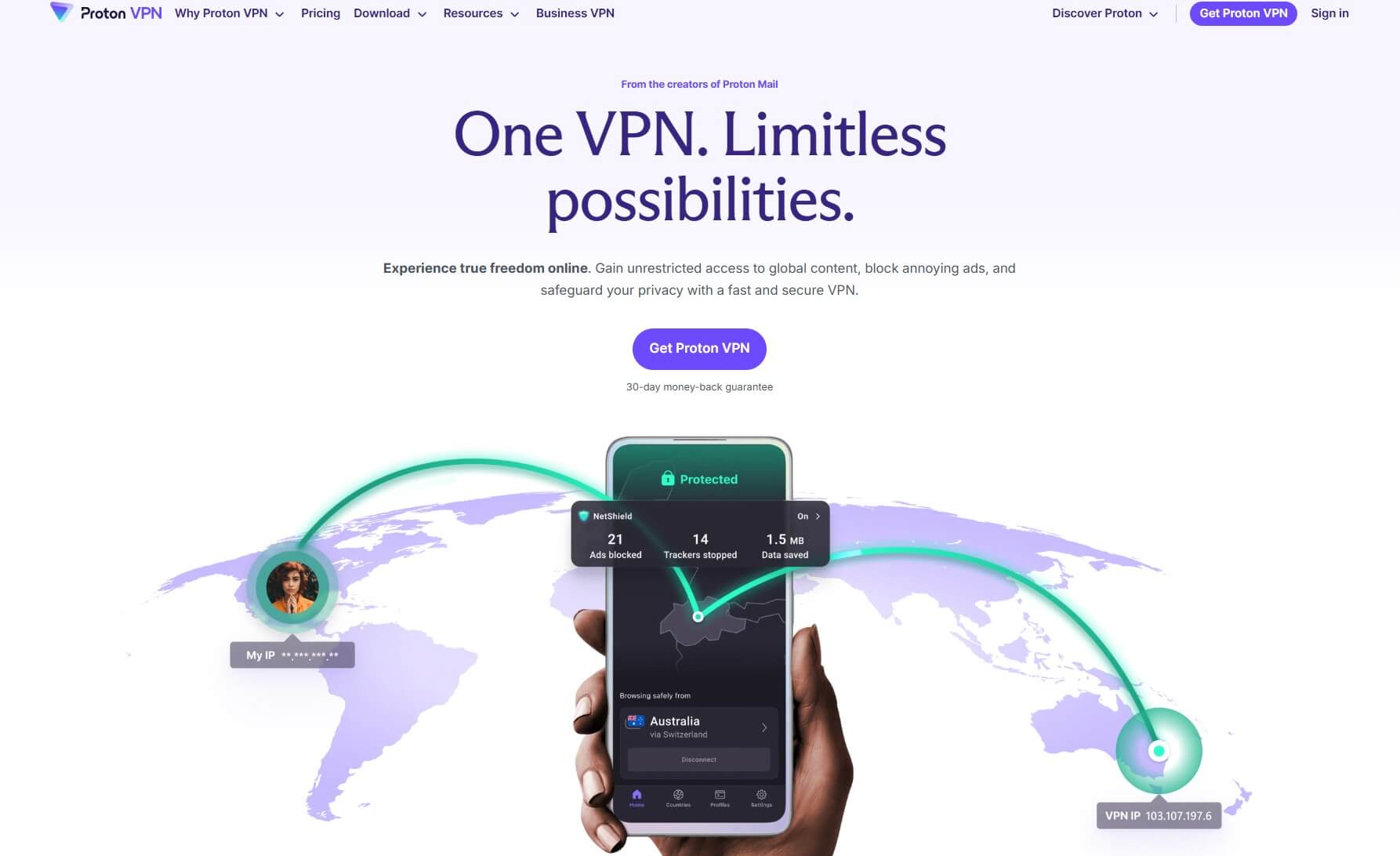 Proton Vpn Home Page