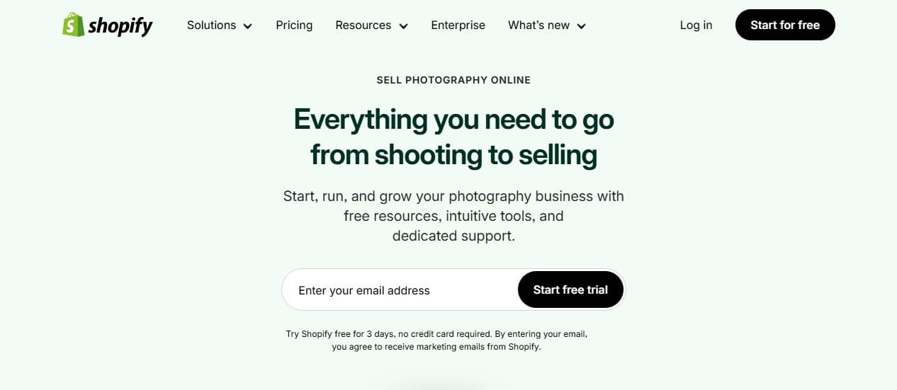 Shopify Photography