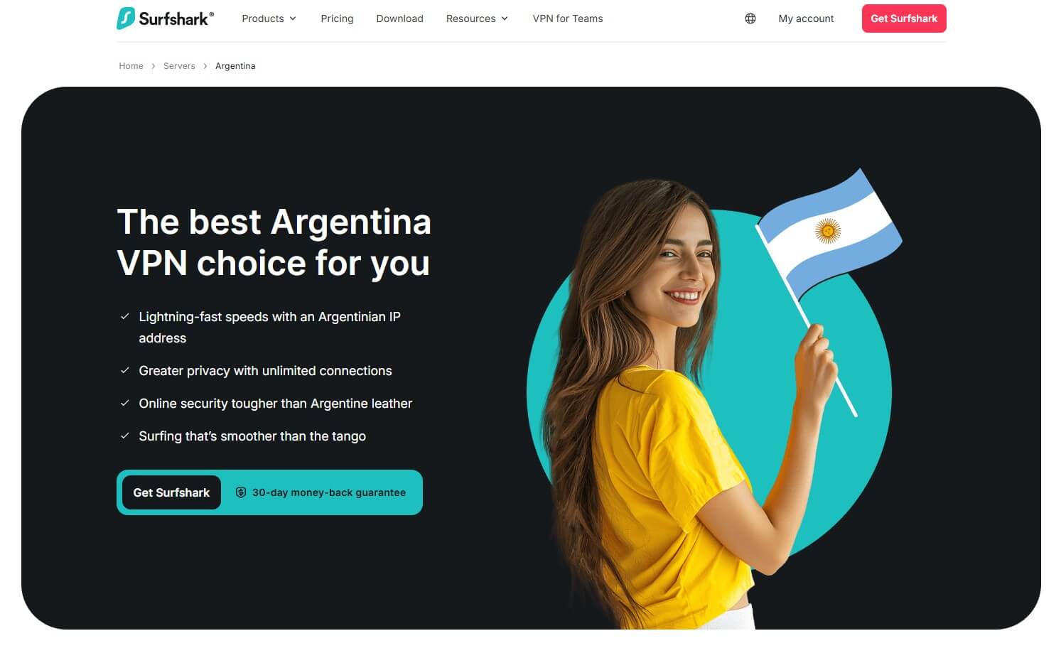 Surfshark Argentina