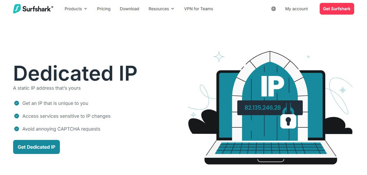 Surfshark Static Dedicated Ip