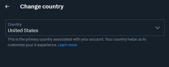 X Change Country 2