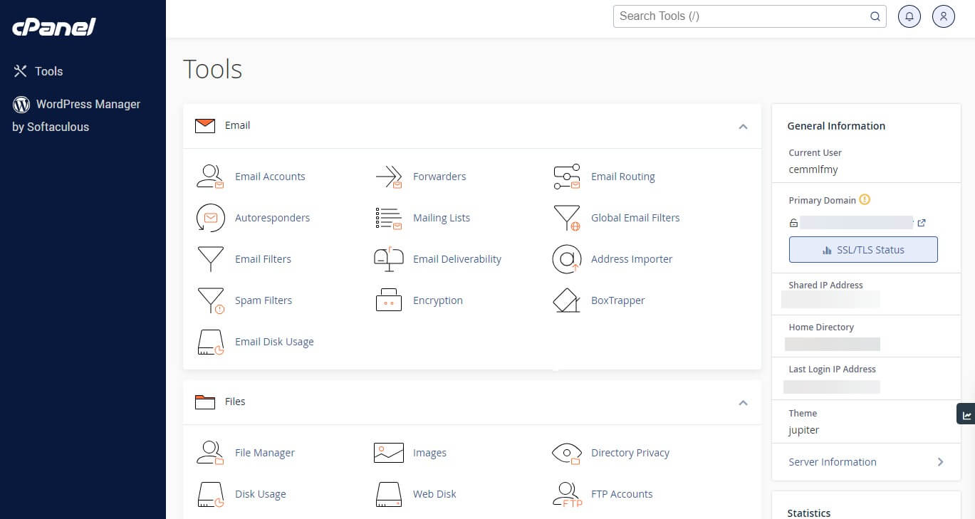 Bluehost Cpanel