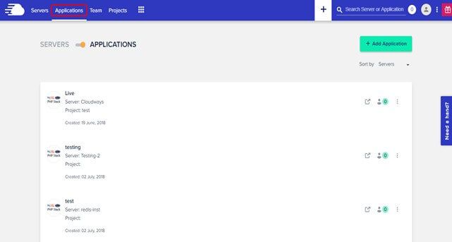 Cloudways Staging