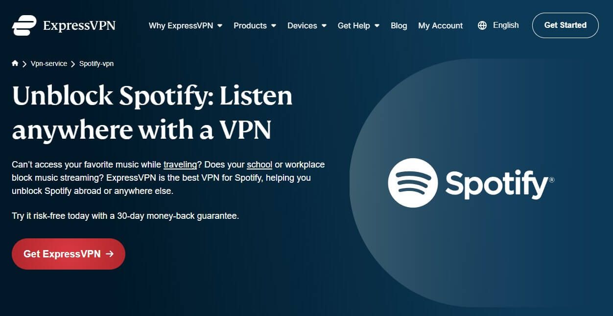 Expressvpn Spotify