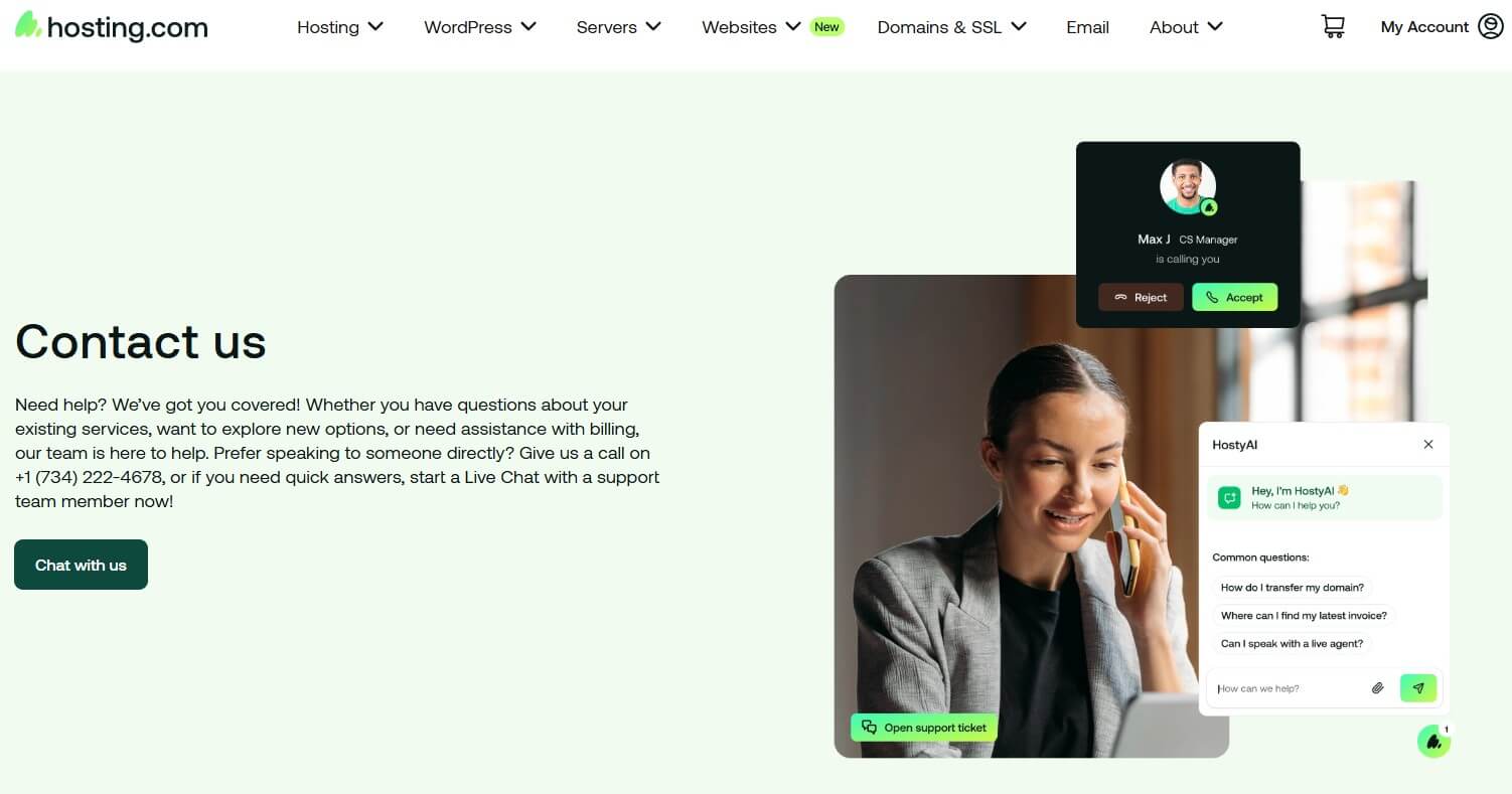 Hosting.com Support
